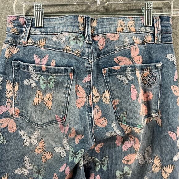 Laurie Felt Daisy Denim Regular Relaxed Boyfriend Straight Medium, Reg 0 - Picture 12 of 13